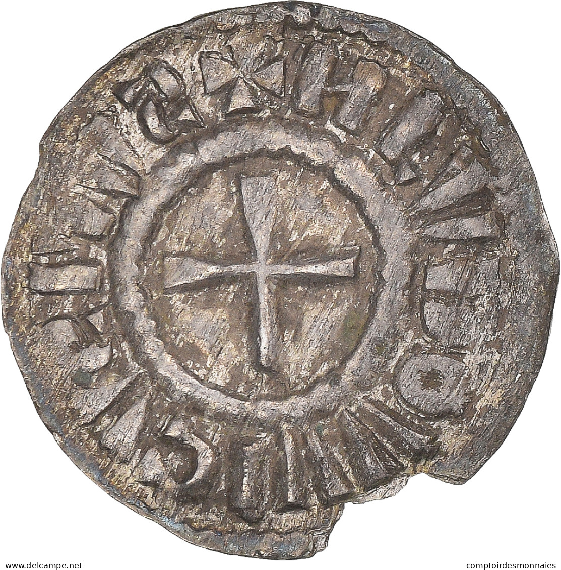 Monnaie, France, Louis IV D'Outremer, Denier, Strasbourg, TTB+, Argent - Other & Unclassified