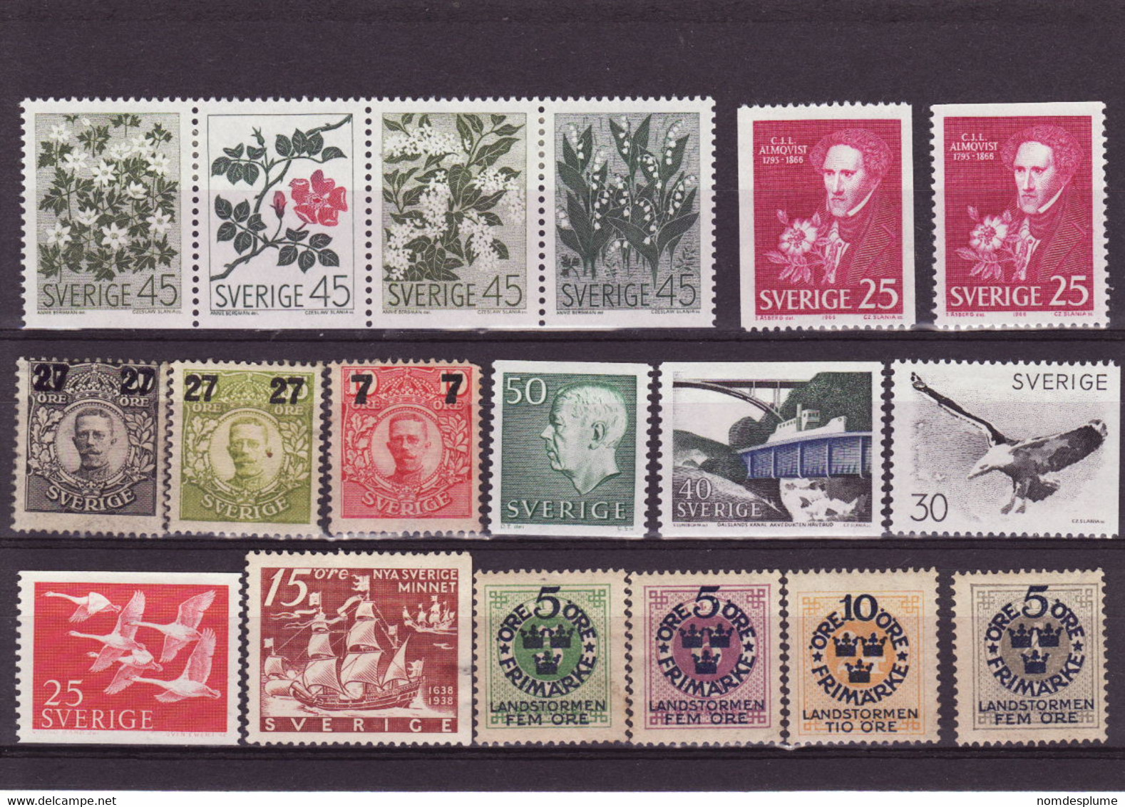 3931) Better Sweden Mint With Hinge - Collections