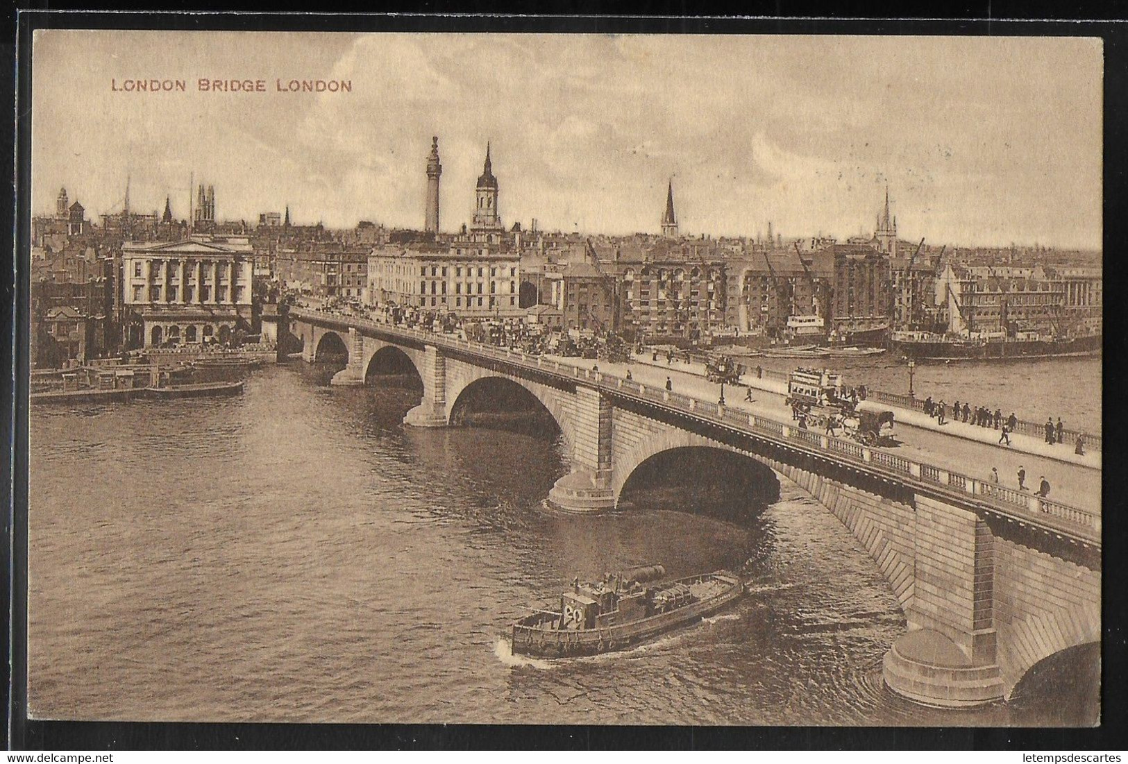 CPA ANGLETERRE - London, London Bridge - River Thames