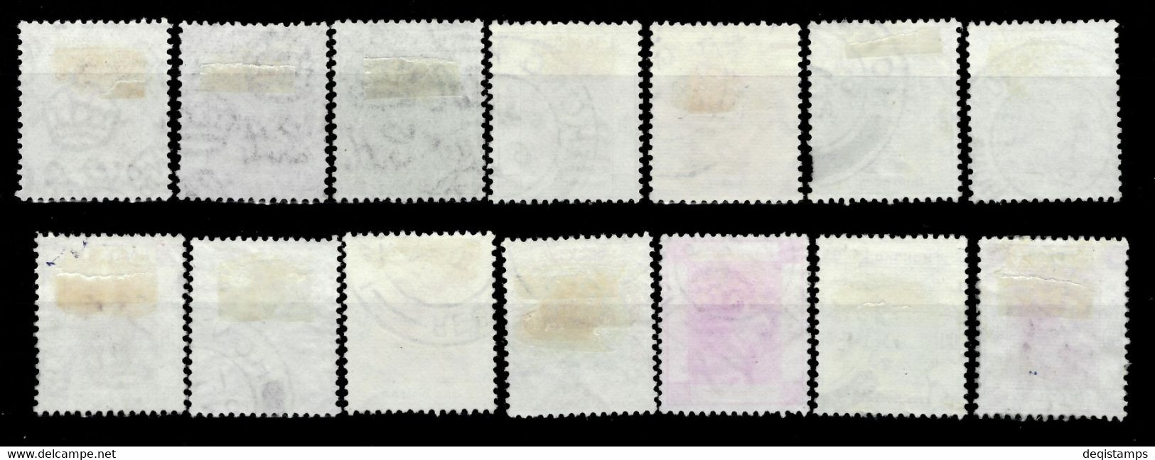 Hong Kong 1954  QEII 1954/62 SG178/91 Set Of 14  Fine Used - Used Stamps