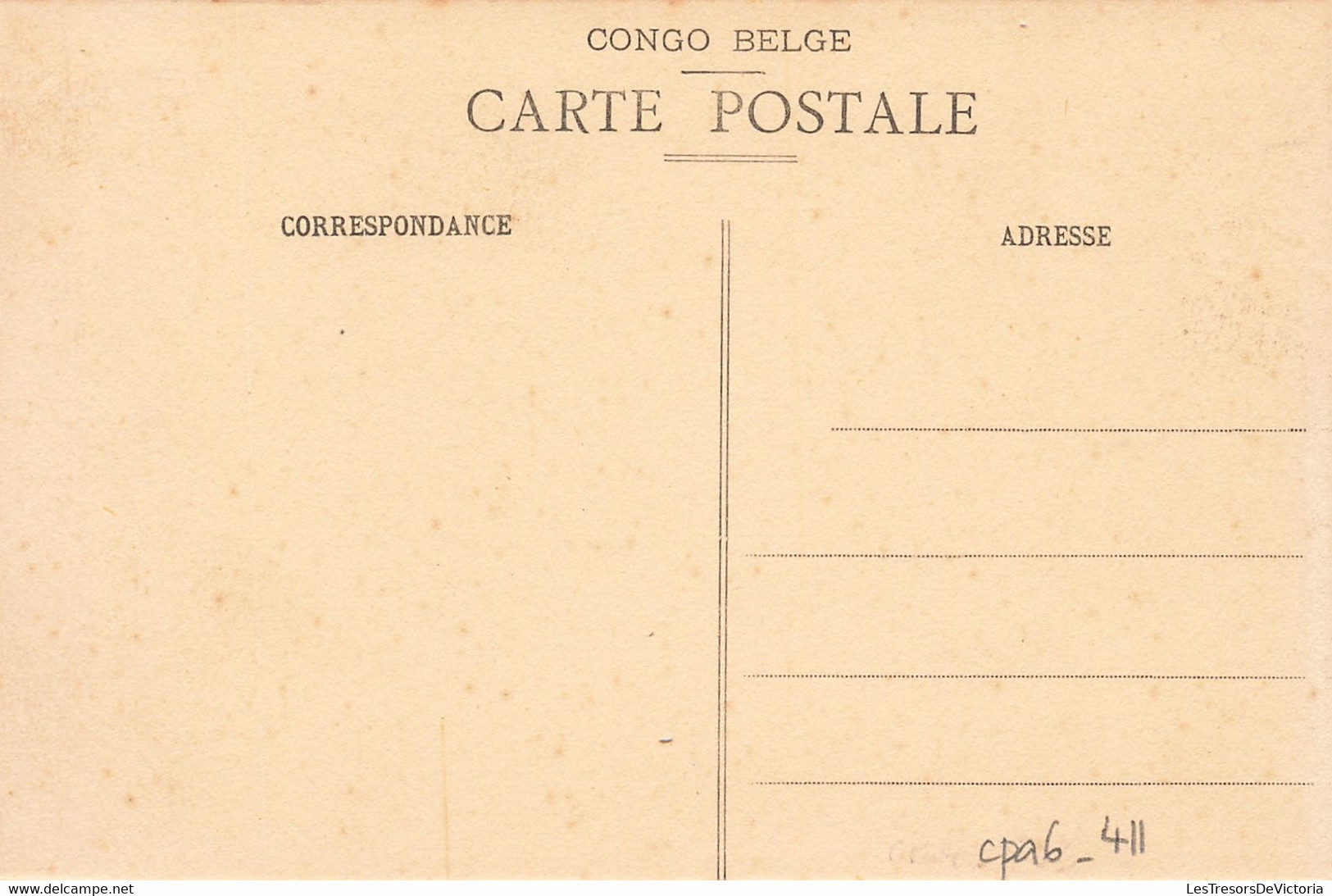 Congo - Indigène N'Gombé - ( Bangala) - Scarification Sur Le Visage - Carte Postale Anciene - Belgian Congo