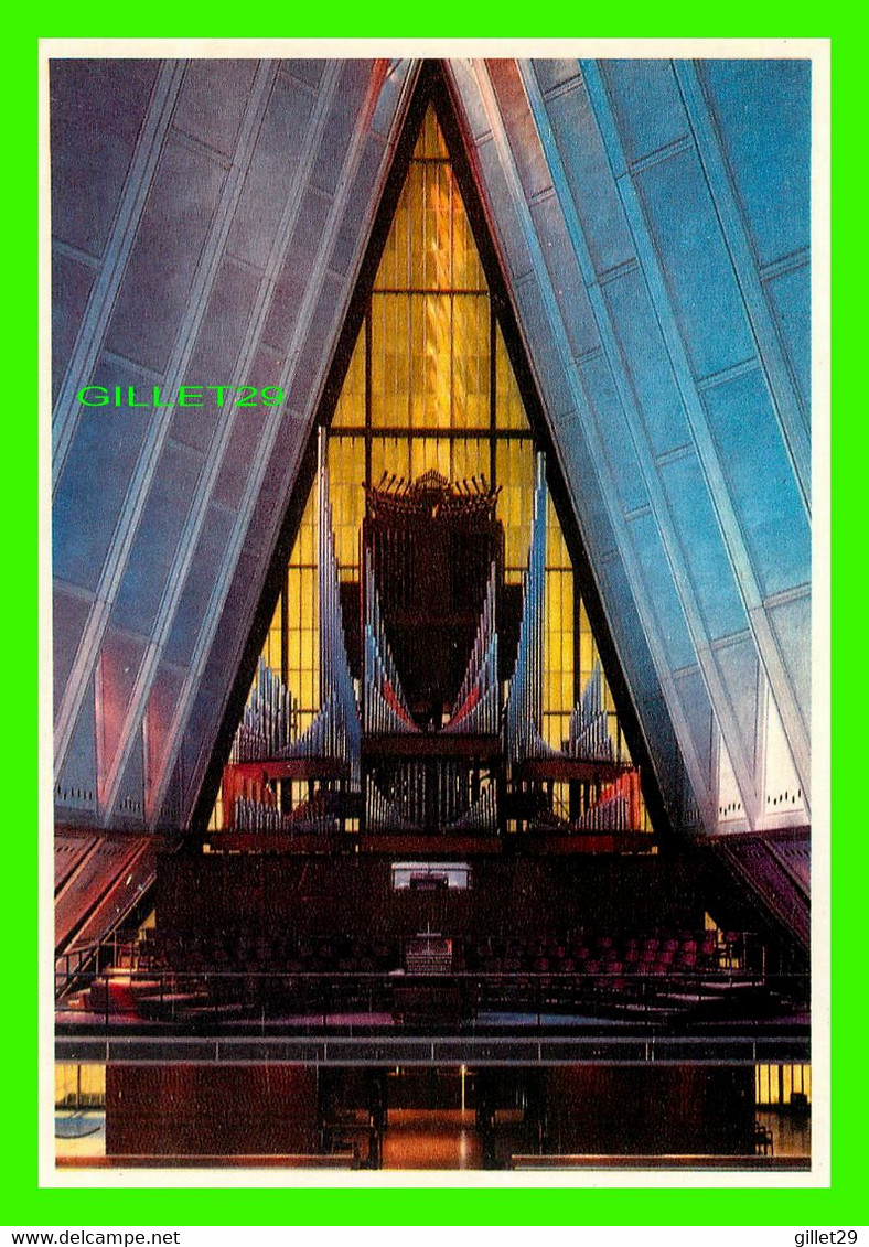 COLORADO SPRINGS, CO - PROTESTANT CADET CHAPEL ORGAN -  U. S. AIR FORCE ACADEMY - PHOTO BY WILLIAM P. SANBORN - - Colorado Springs