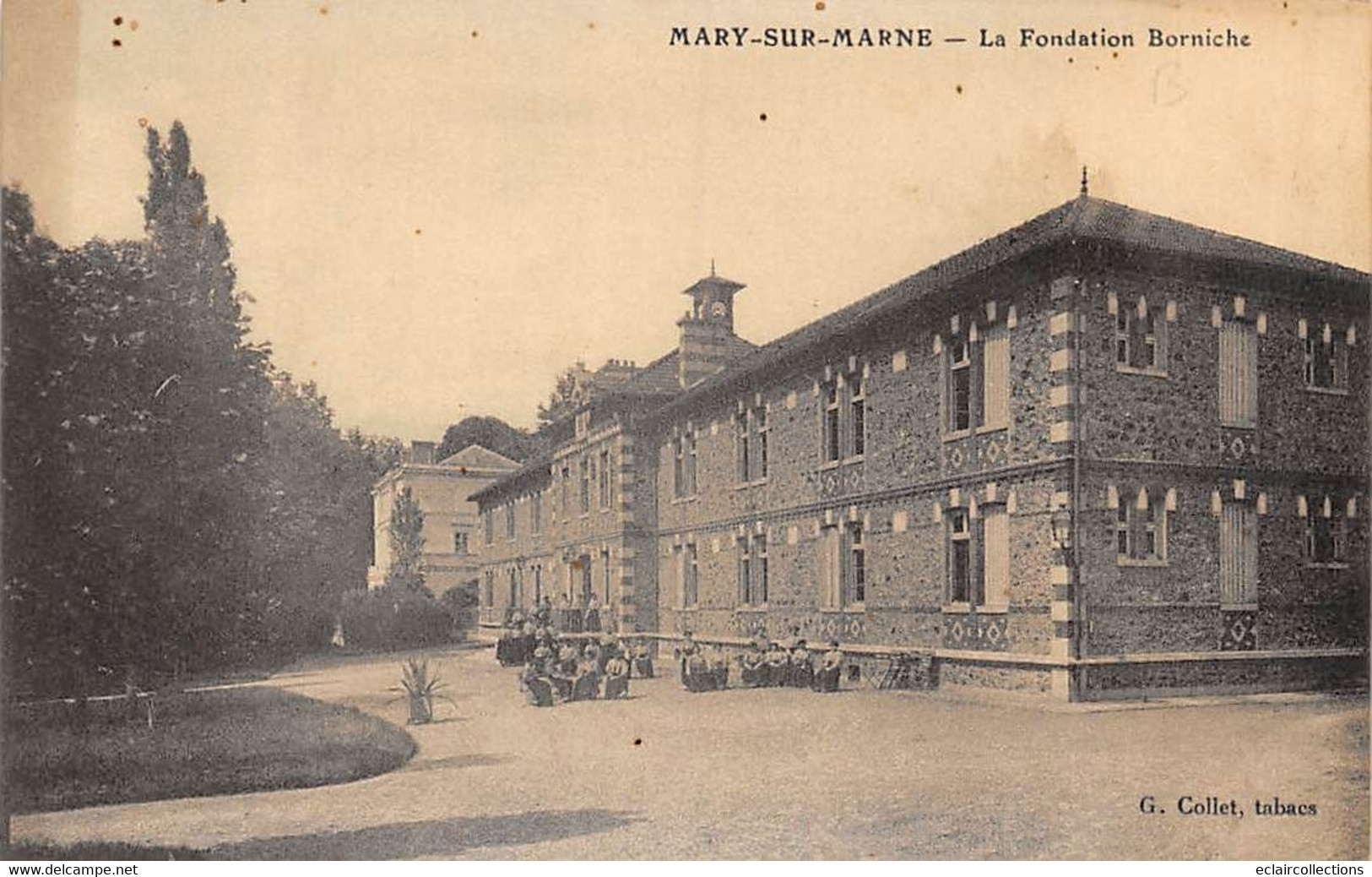 Mary Sur Marne         77         La Fondation Borniche.      (voir Scan) - Andere & Zonder Classificatie