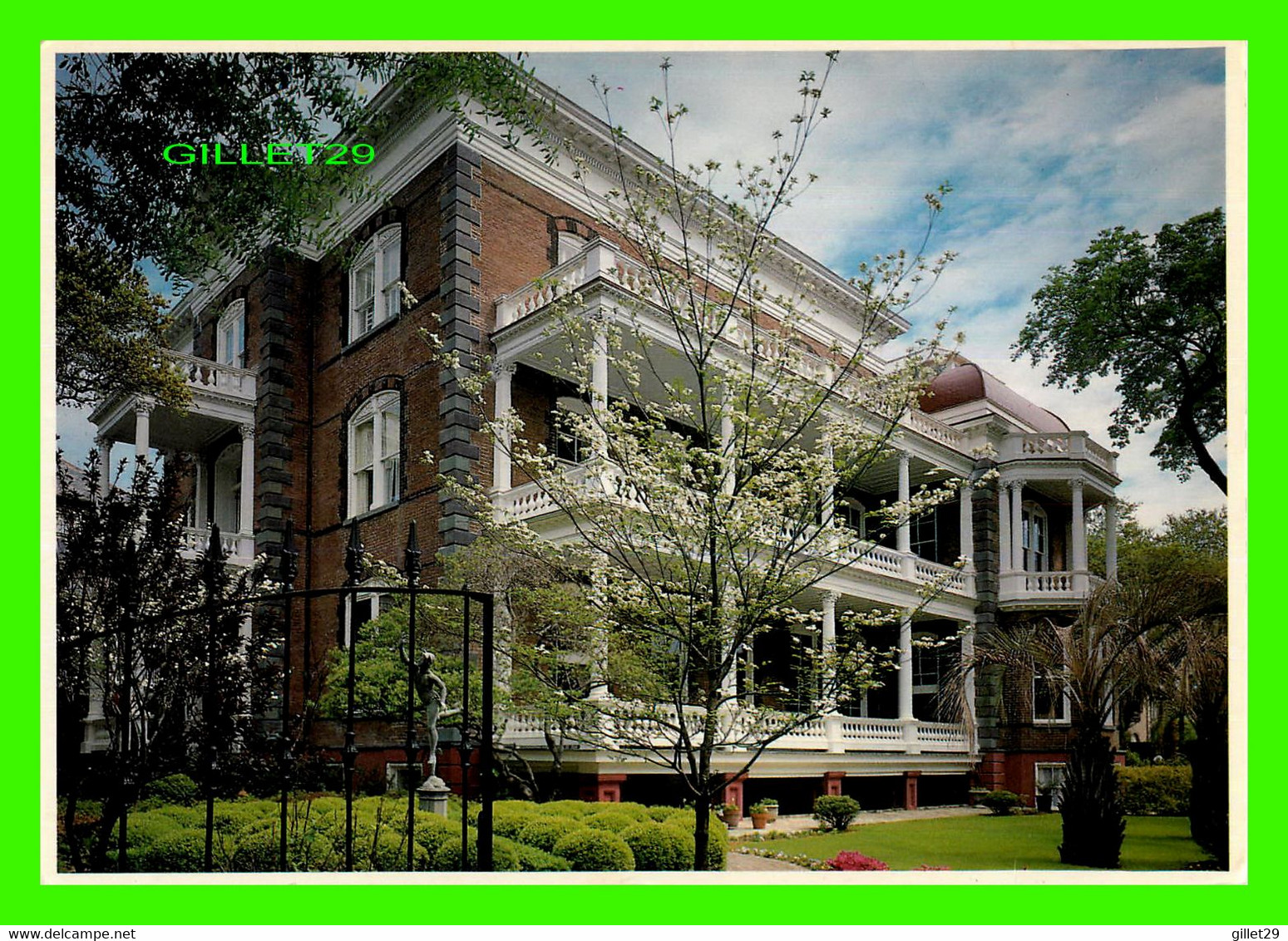 CHARLESTON, SC - THE CALHOUN MANSION - CHARLESTON POST CARD CO INC - - Charleston