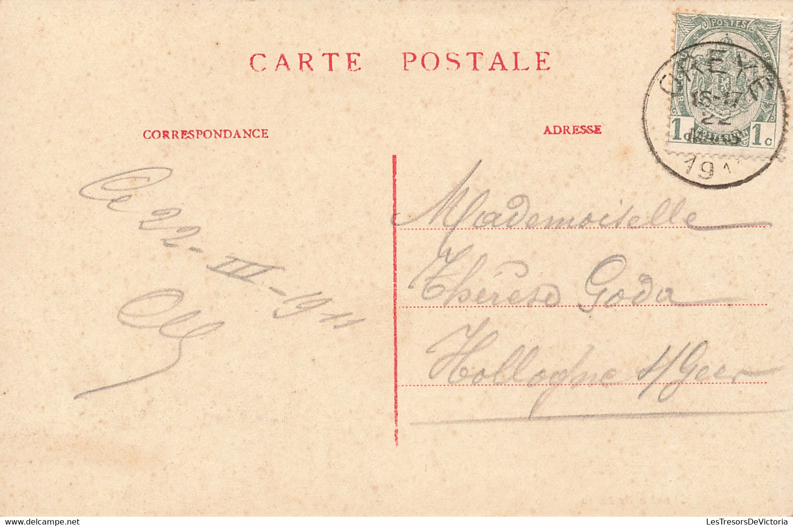 Belgique - Oreye - Gare Du Vicinal - Animé - Oblitéré Oreye - Carte Postale Anciene - Oreye
