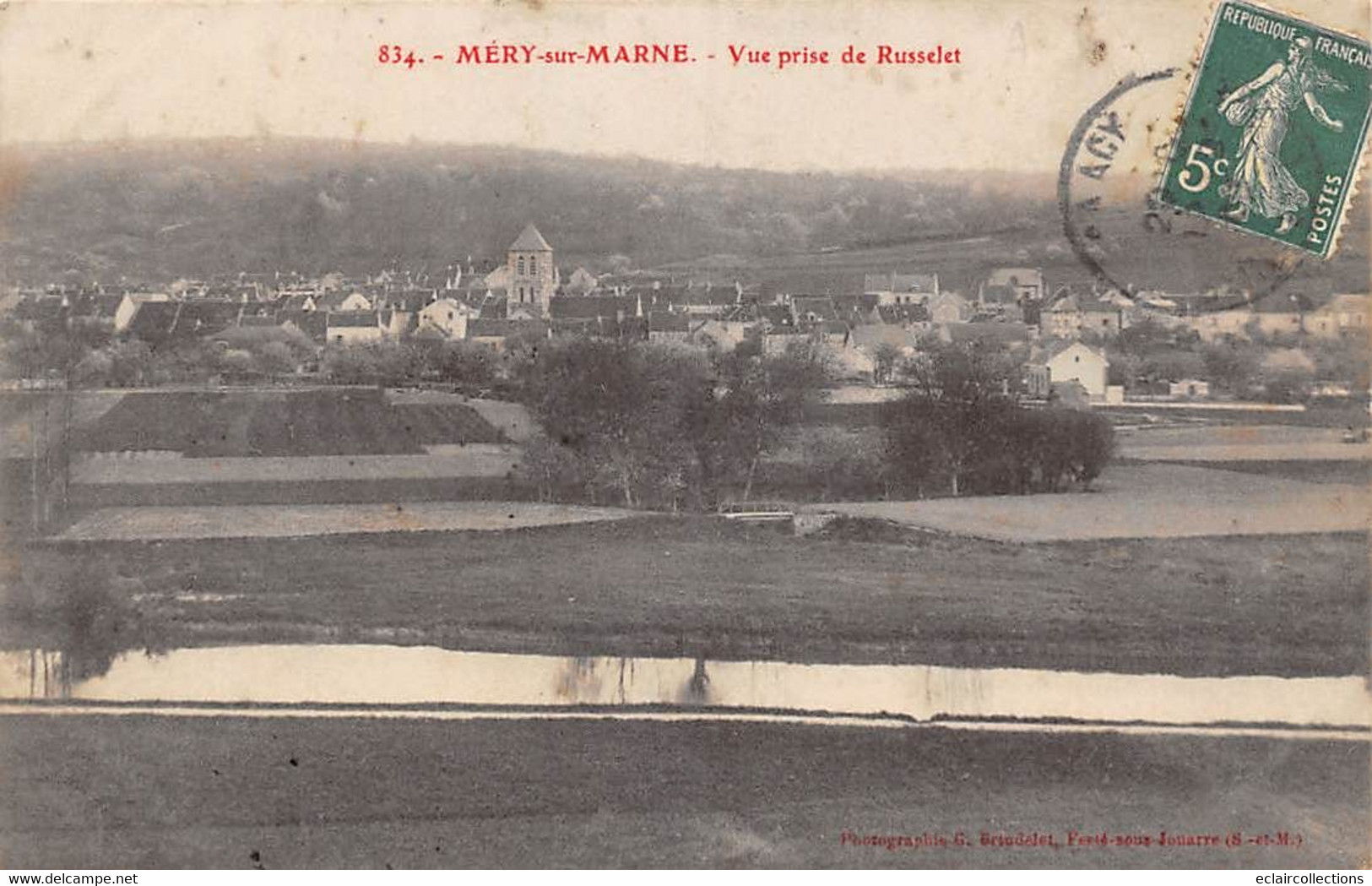 Mary Sur Marne         77        Vue Prise De Russelet      (voir Scan) - Other & Unclassified