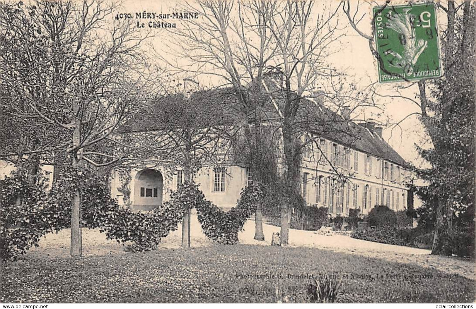 Mary Sur Marne         77        Le Château   N° 4030     (voir Scan) - Andere & Zonder Classificatie