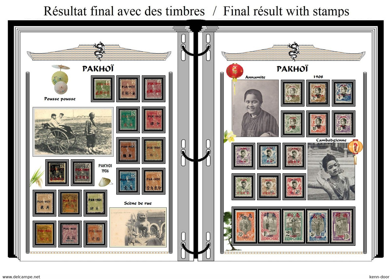 PAKHOÏ  Album De Timbres à Imprimer - Autres & Non Classés