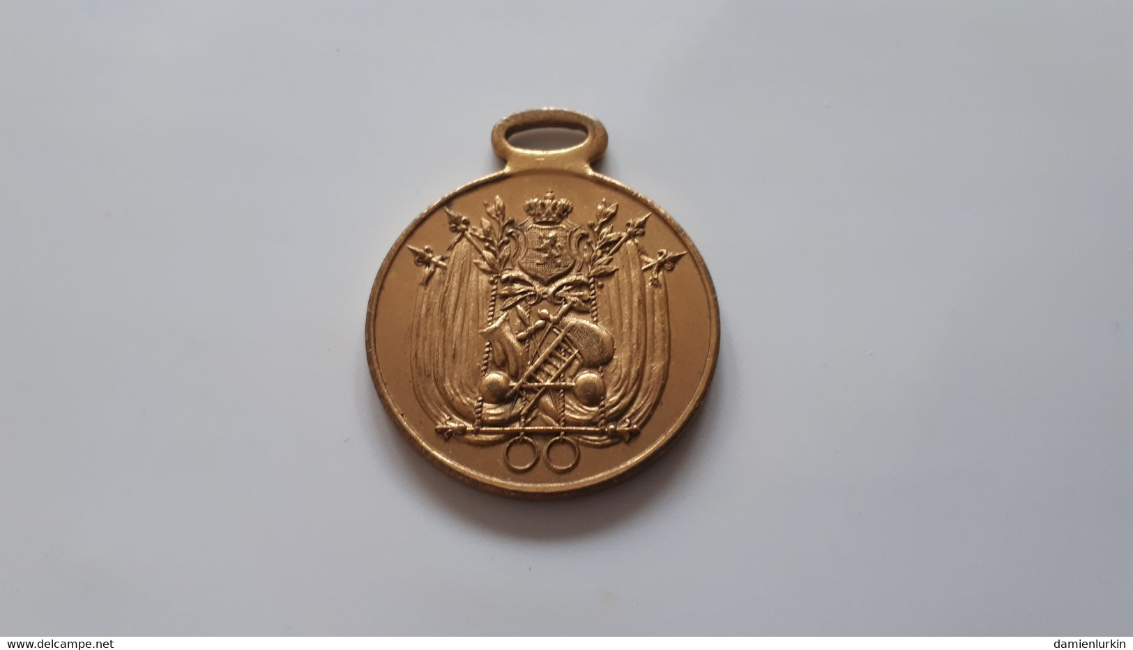 BELGIQUE LEOPOLD II MEDAILLE FETE DE LA GYMNASTIQUE PARC LEOPOLD 2 JUILLET 1893 34/28MM 7GR - Royal / Of Nobility