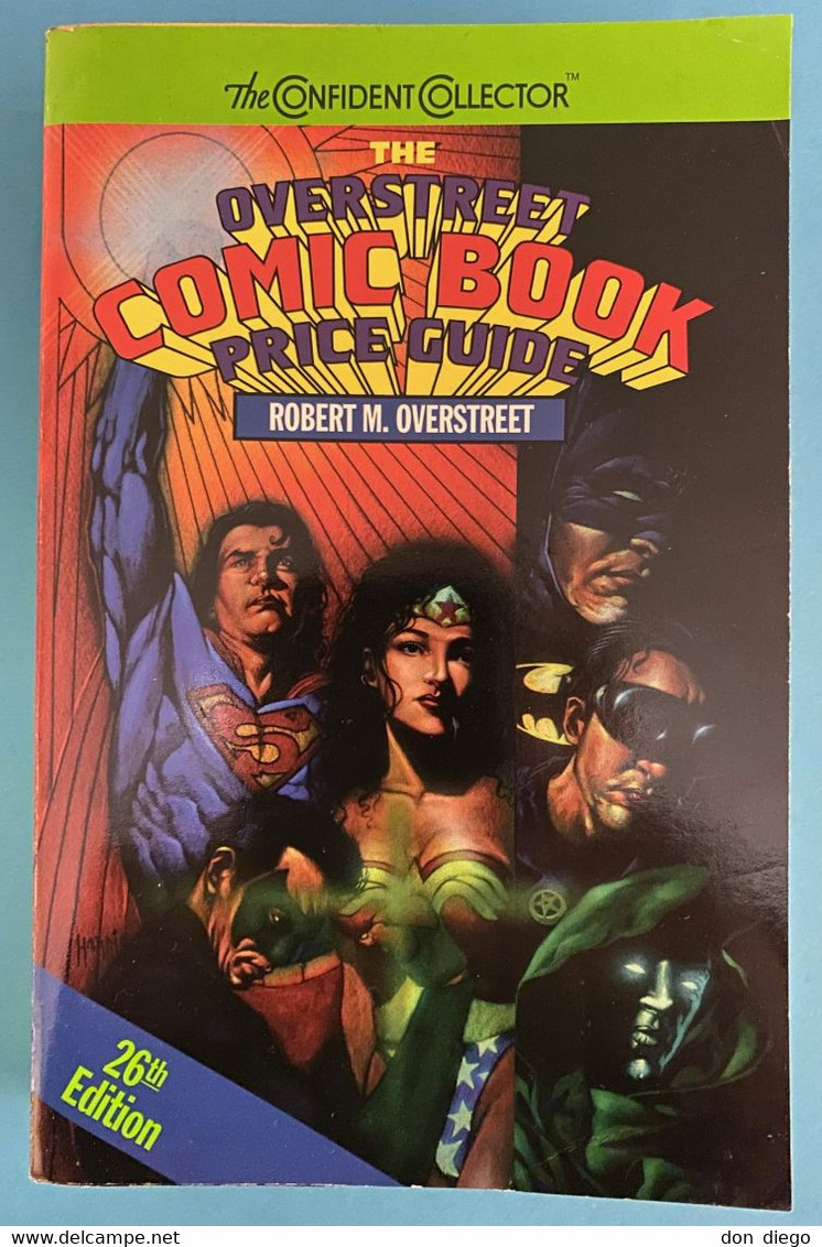 The Overstreet Comic Book Price Guide 26th Edition (1996) Comics (Marvel, Strange, Spirit, Vampirella, Catwoman, Etc) - Sonstige & Ohne Zuordnung