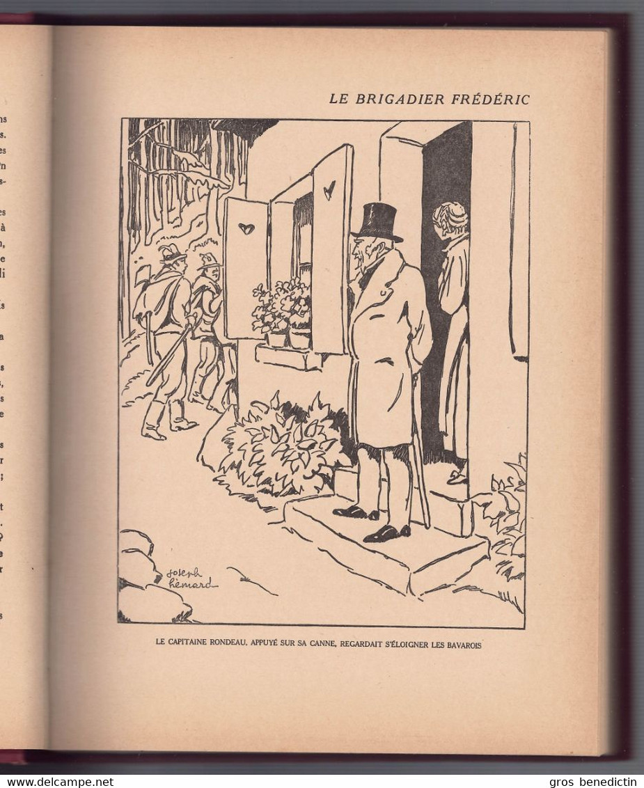 Hachette - Collection Des Grands Romanciers -  Erckmann-Chatrian - "Le Brigadier Grédéric" - 1940 - Hachette