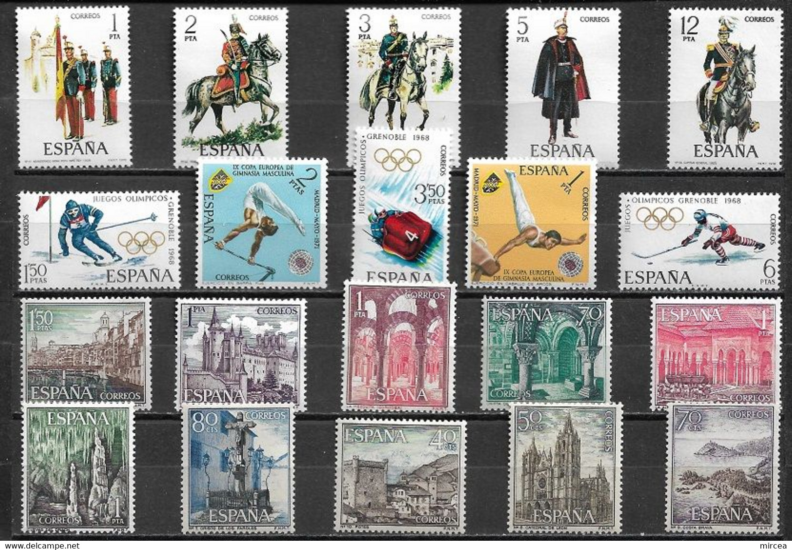 C3225 - Lot Timbres Neufs** Espagne - Collections