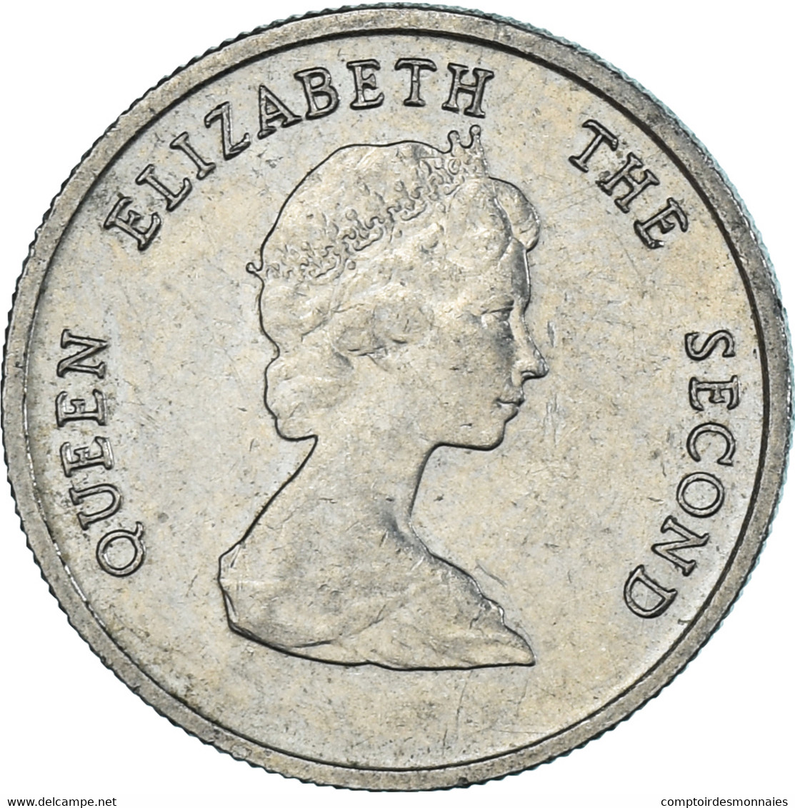 Monnaie, Etats Des Caraibes Orientales, 10 Cents, 1989 - Oost-Caribische Staten