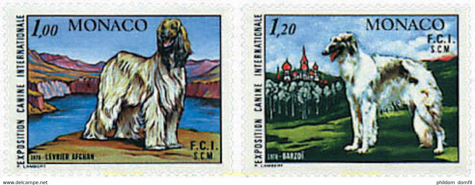 66030 MNH MONACO 1978 EXPOSICION CANINA INTERNACIONAL - Otros & Sin Clasificación