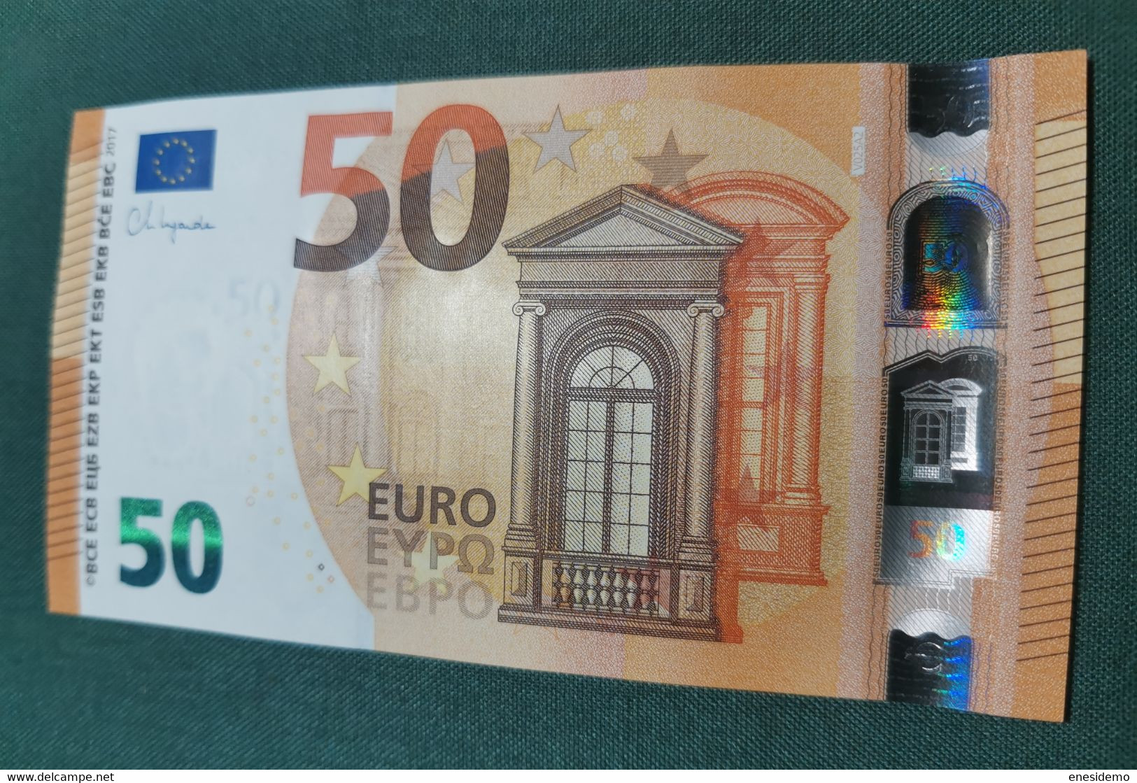 50 EURO SPAIN 2017 LAGARDE V025A2 VC SC FDS UNCIRCULATED PERFECT - 50 Euro