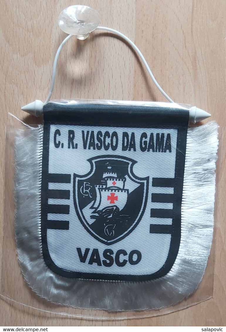 CR Vasco Da Gama Brazil Football SOCCER, FUTBOL, CALCIO PENNANT, SPORTS FLAG SZ74/48 - Habillement, Souvenirs & Autres