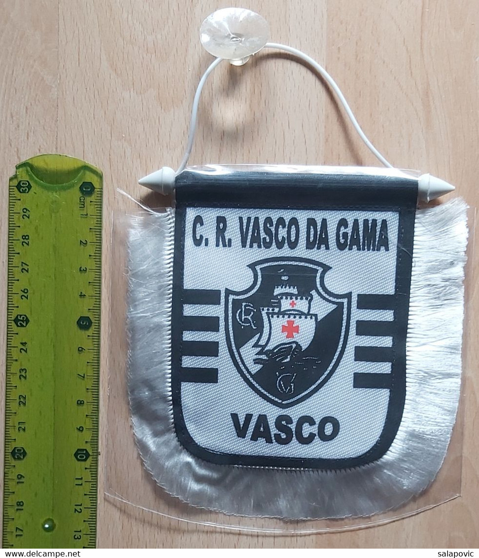 CR Vasco Da Gama Brazil Football SOCCER, FUTBOL, CALCIO PENNANT, SPORTS FLAG SZ74/48 - Apparel, Souvenirs & Other