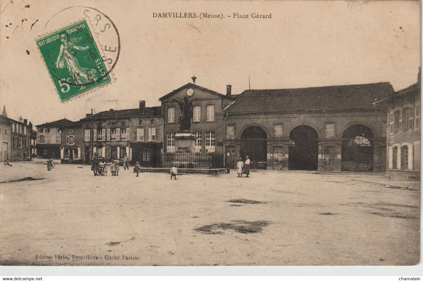 DAMVILLERS - Place Gérard Vers 1910 - Damvillers