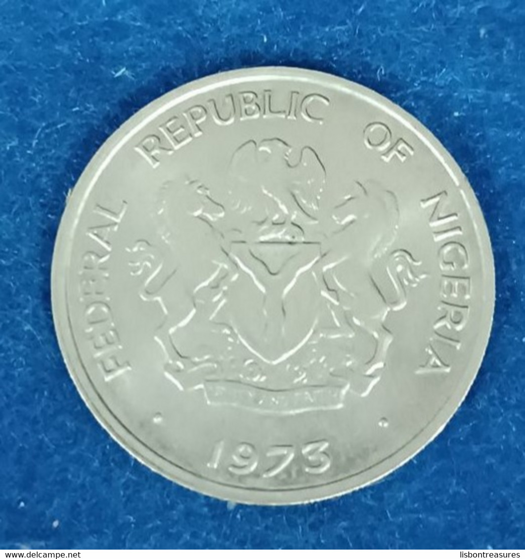 NIGERIA 10 KOBO COIN 1973 - Nigeria