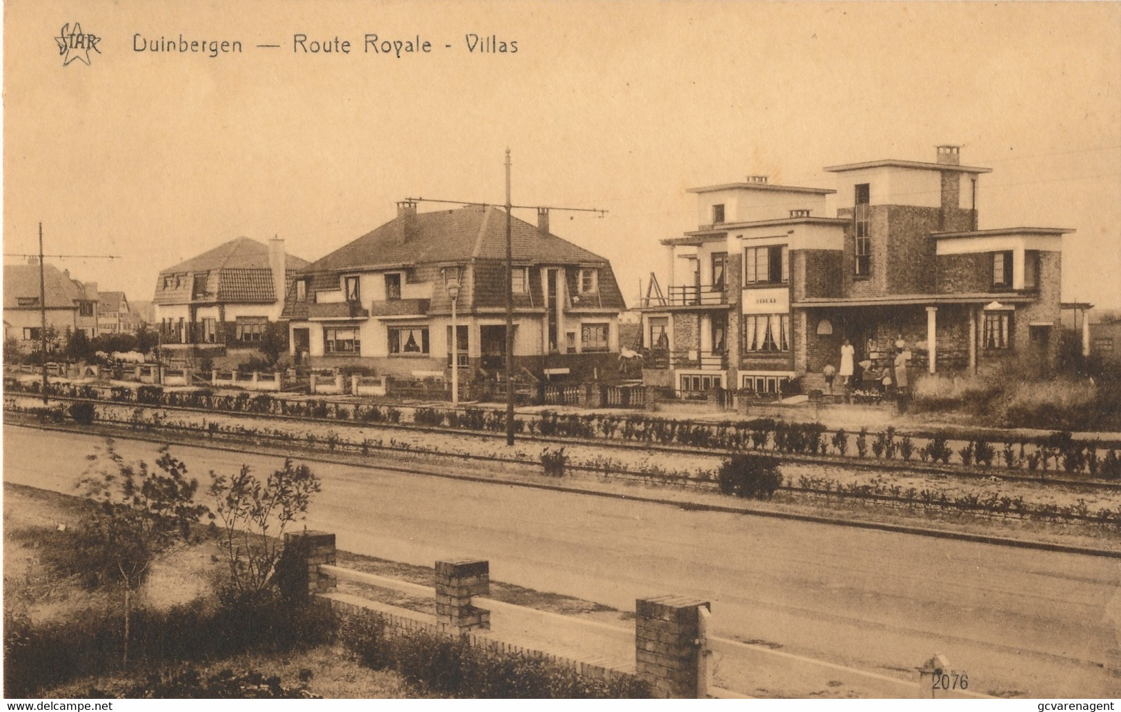 DUINBERGEN    ROUTE ROYALE   VILLAS     2 SCANS - Knokke