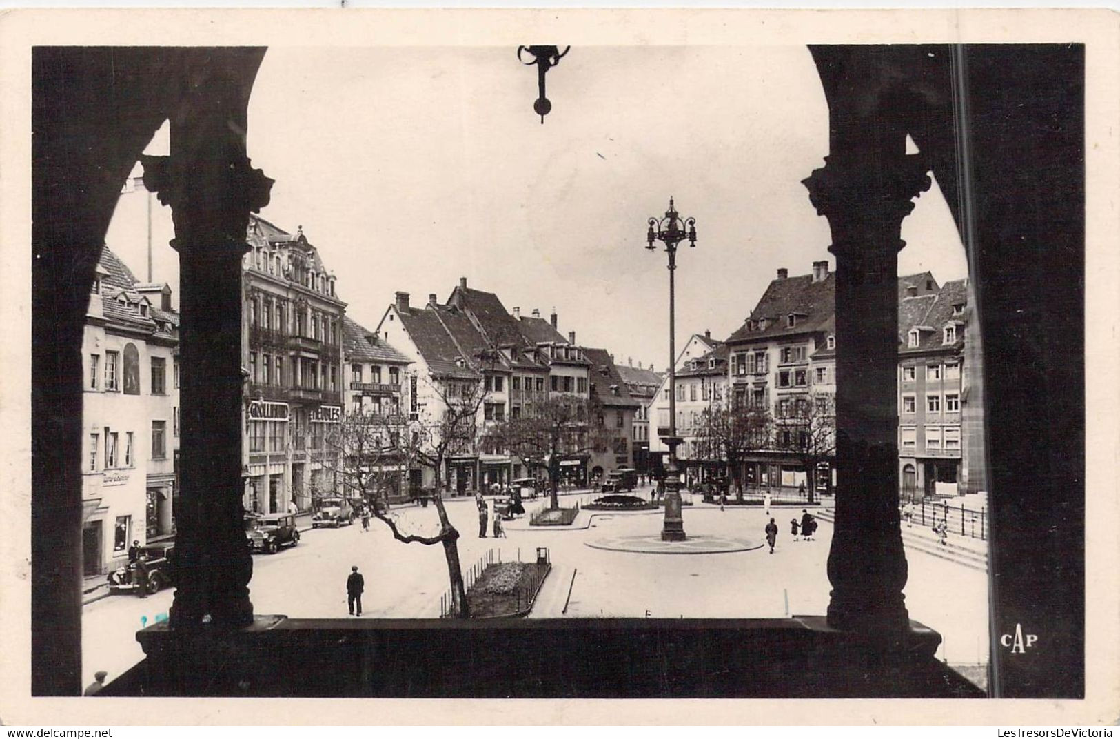 FRANCE - 68 - Mulhouse - Place De La Réunion - Vue Sur L'Hôtel De Ville - Carte Postale Ancienne - Mulhouse