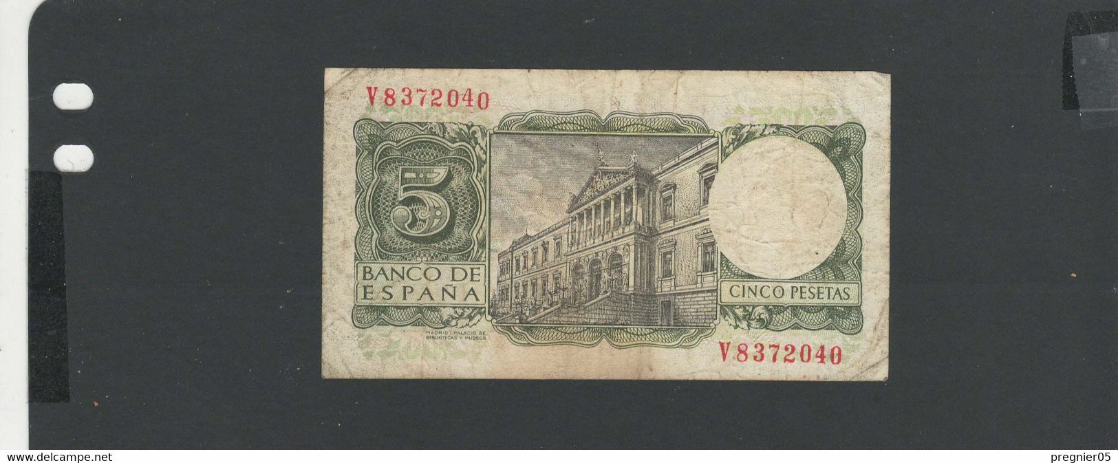 ESPAGNE - Billet 5 Pesetas 1954 TB/F Pick-146 - 5 Peseten