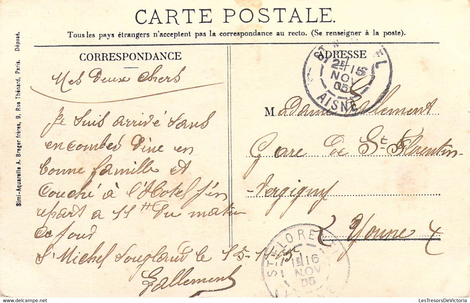 FRANCE - 02 - Hirson - Rue De Charleville - Animée - Editeur : Coqueret Lebrun - Carte Postale Ancienne - Hirson