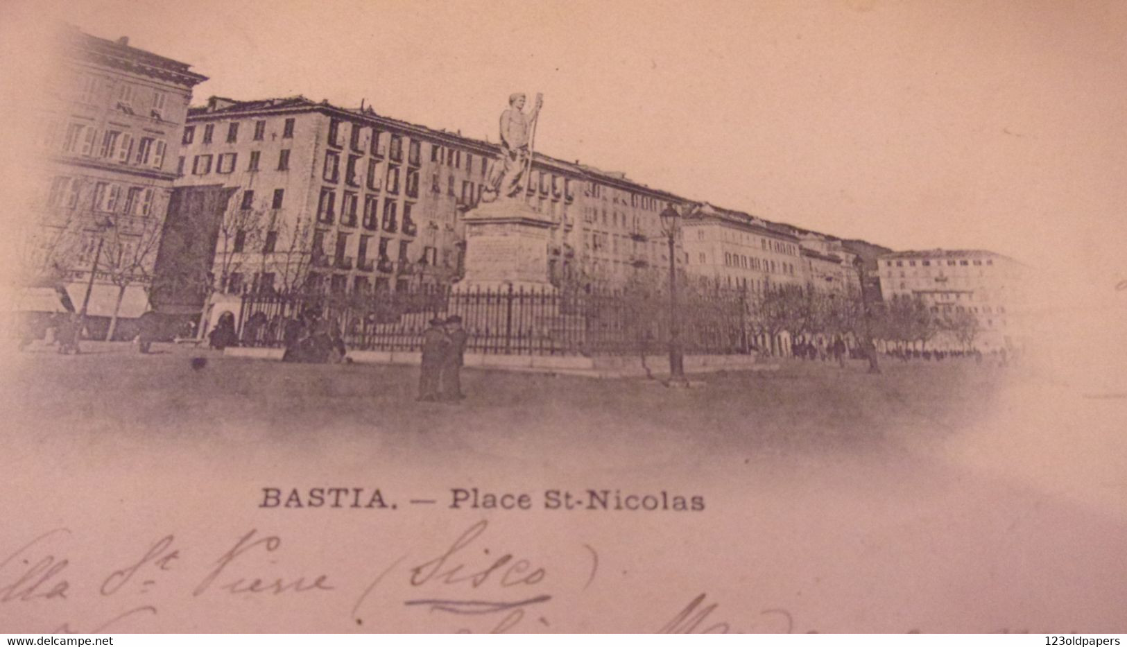 CORSE BASTIA 1902 PLACE ST NICOLAS  ERBALUNGA VERS ARDECHE - Bastia
