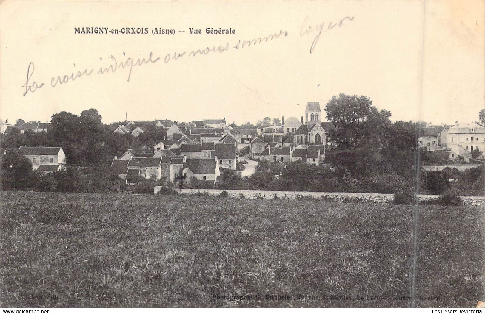 FRANCE - 02 - Marigny-en-Orxois - Vue Générale - Carte Postale Ancienne - Sonstige & Ohne Zuordnung