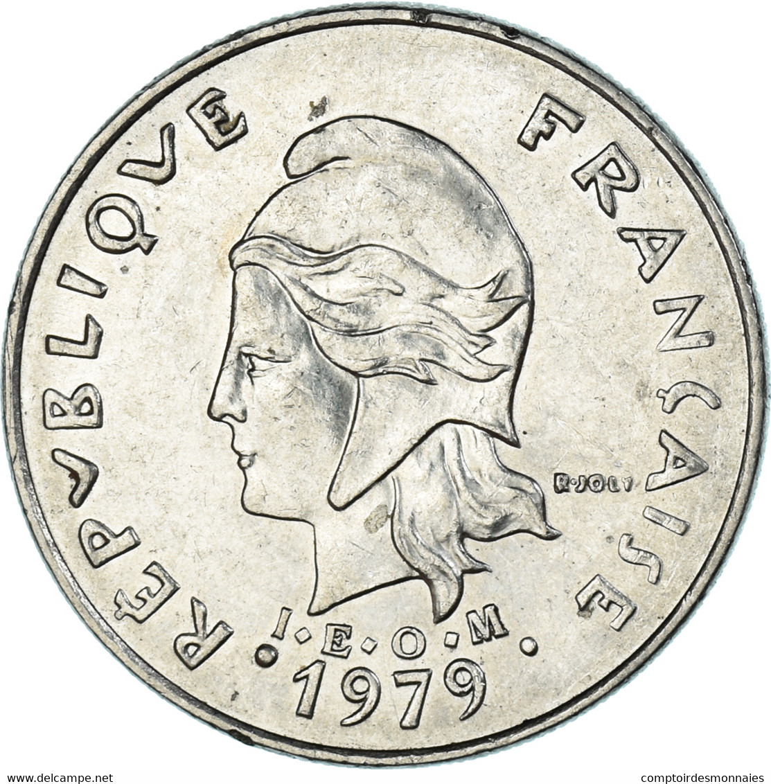 Monnaie, Polynésie Française, 20 Francs, 1979 - Frans-Polynesië