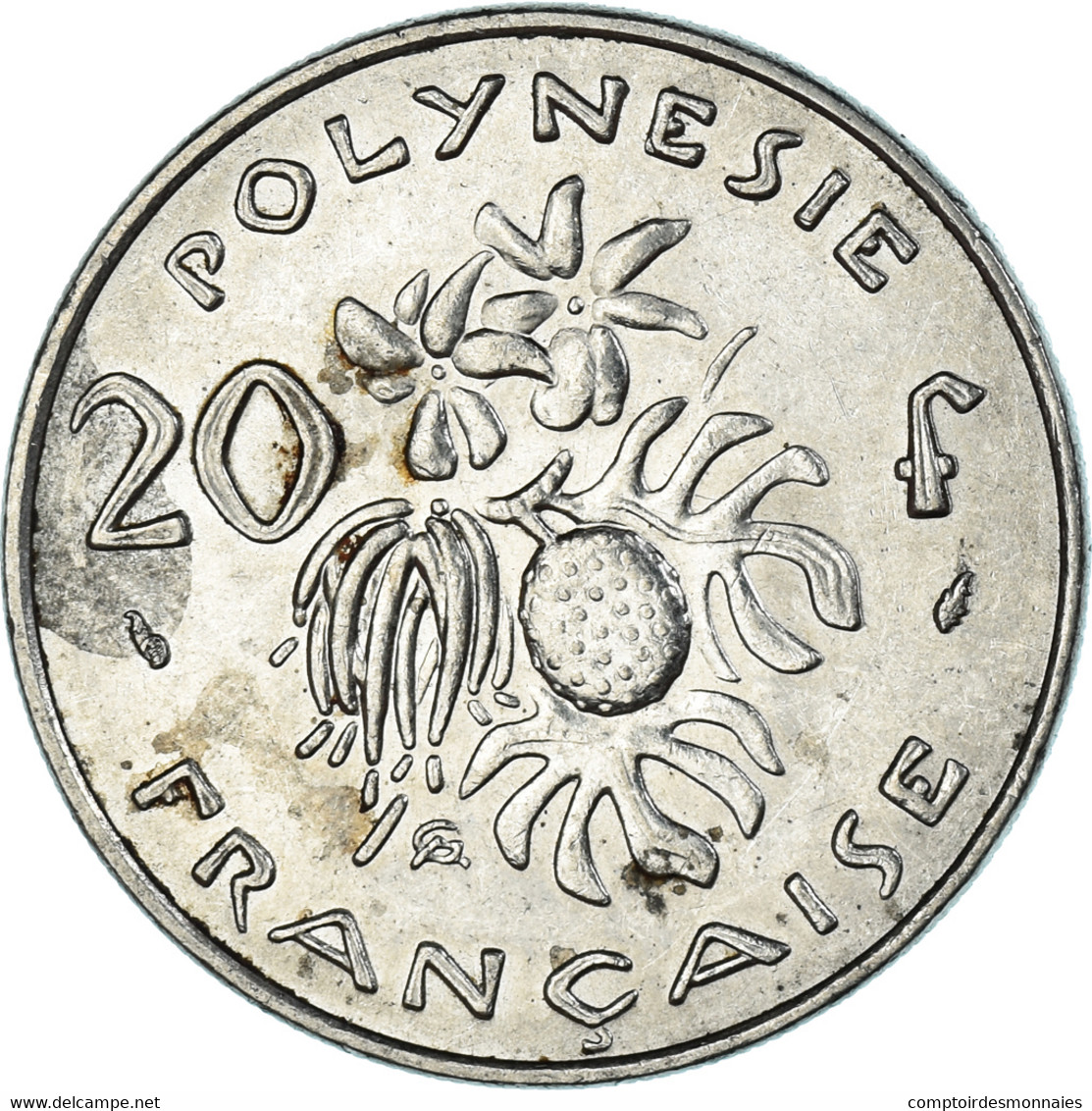 Monnaie, Polynésie Française, 20 Francs, 1979 - Frans-Polynesië