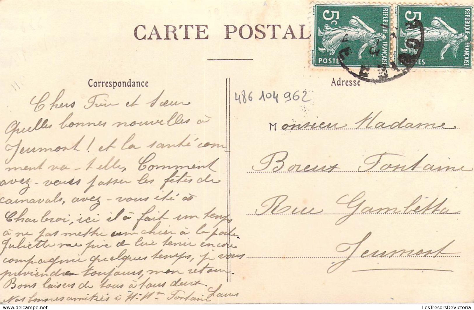 FRANCE - 02 - La Fère - La Canal - Bateaux - Editeur : L.Leclère - Carte Postale Ancienne - Sonstige & Ohne Zuordnung