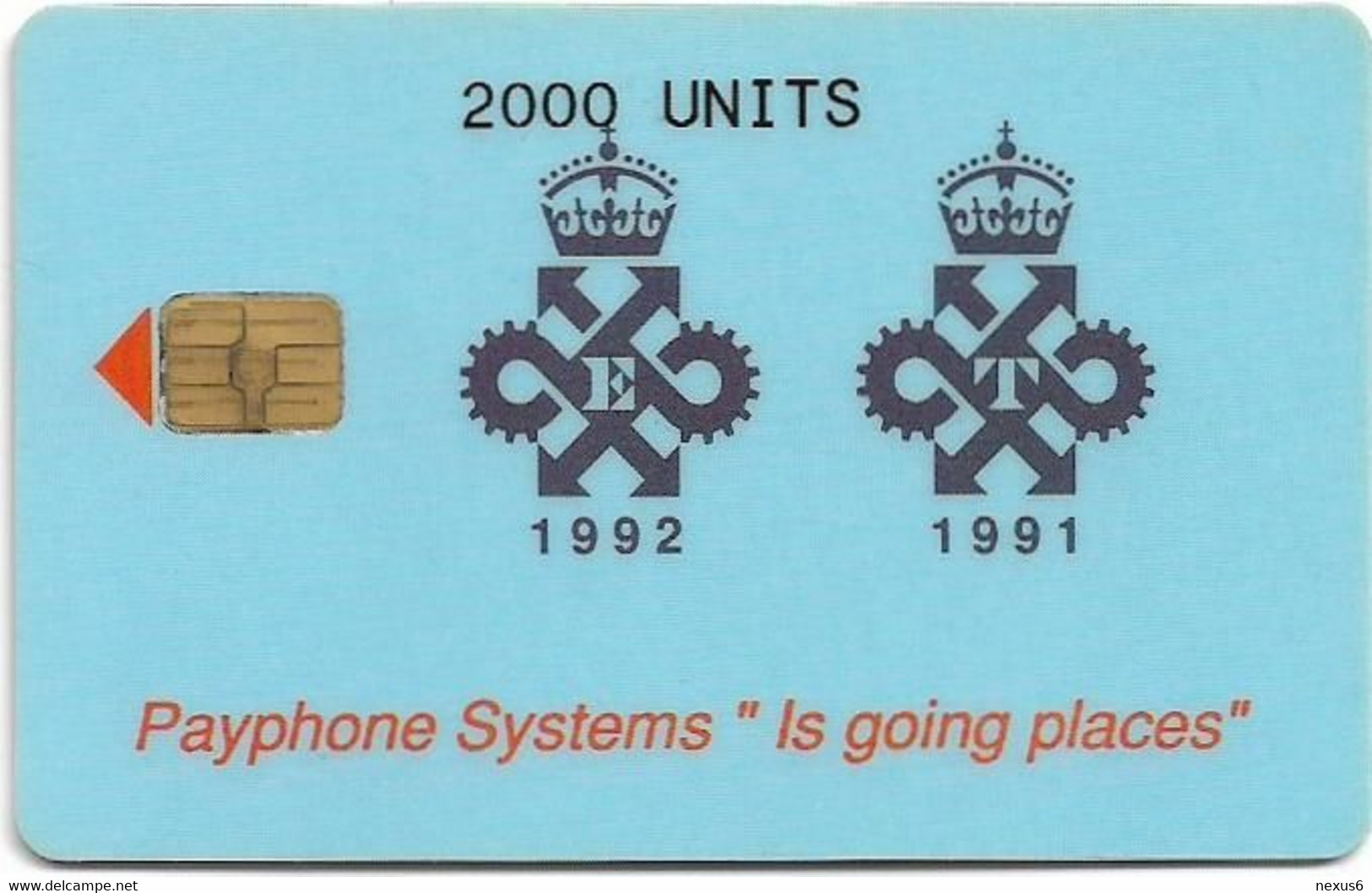 UK - GPT Queens Award - 2000 Units, Used - [ 8] Firmeneigene Ausgaben