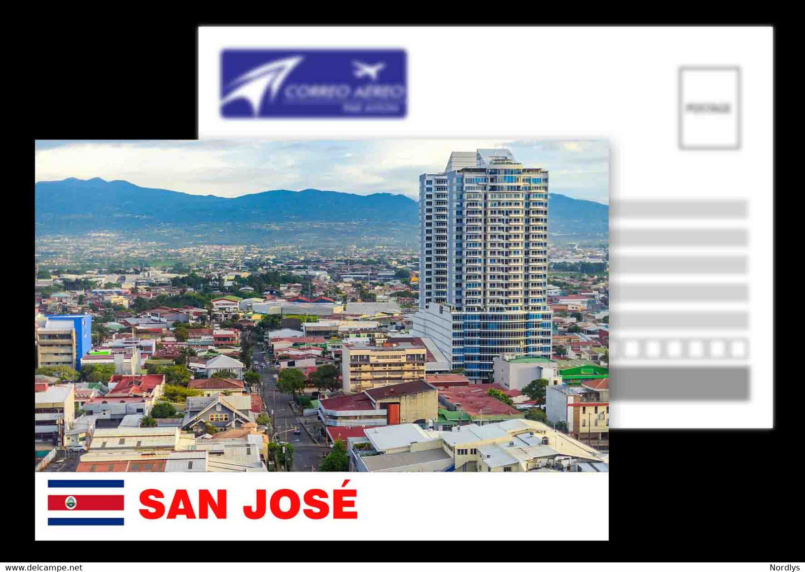 San Jose / Costa Rica / Postcard / View Card - Costa Rica