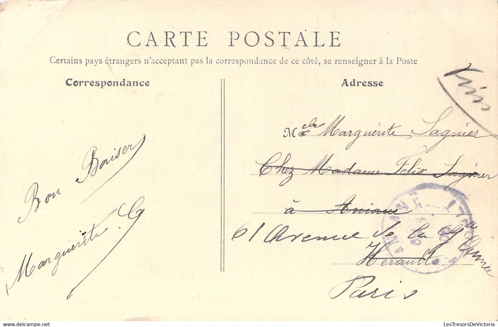 MARCHES - LA GARENNE COLOMBE - Le Marché - Carte Postale Ancienne - Märkte