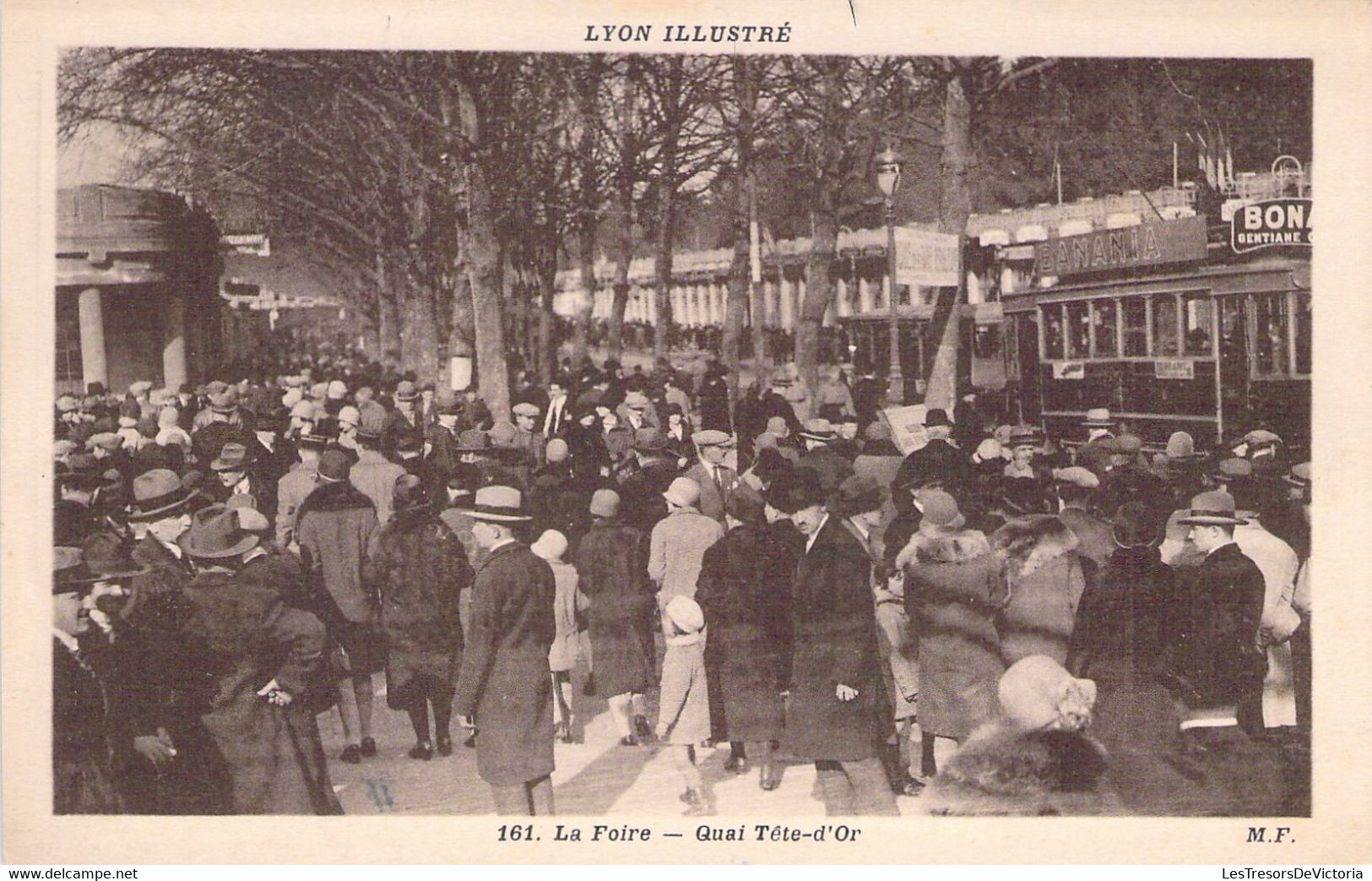 MARCHES - LYON ILLUSTRE - La Foire - Quai Tête D'Or - Carte Postale Ancienne - Marktplaatsen