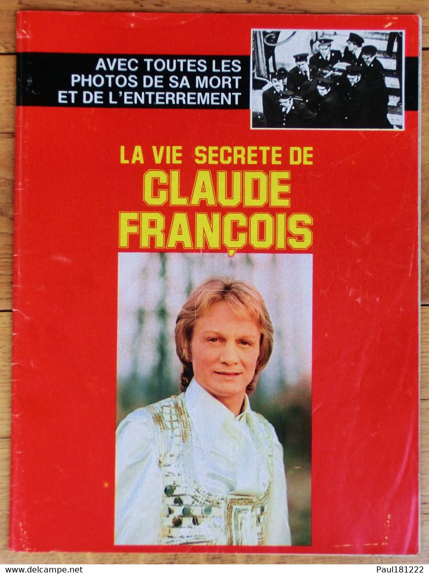 La Vie Secrète De Claude François, Cloclo, Magazine, Revue, Rare, Album Souvenir, édition Spéciale - Muziek