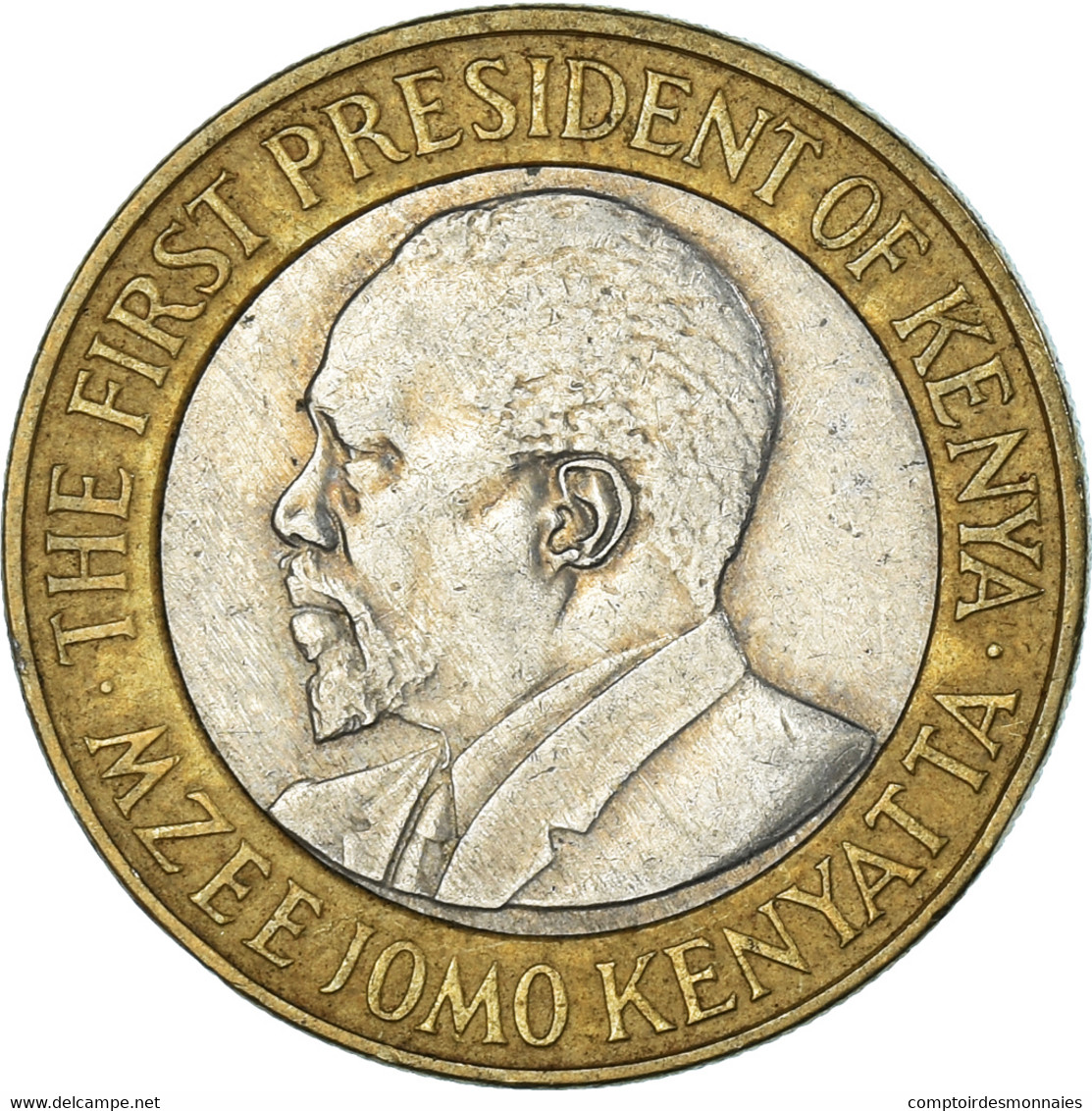 Monnaie, Kenya, 10 Shillings, 2005 - Kenya