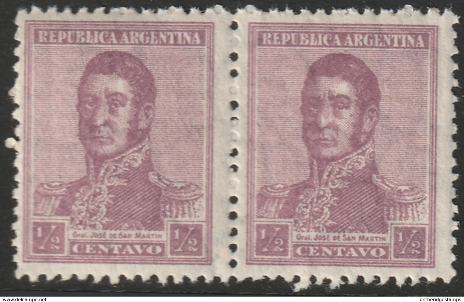 Argentina 1922 Sc 304  Pair MNH** - Ungebraucht