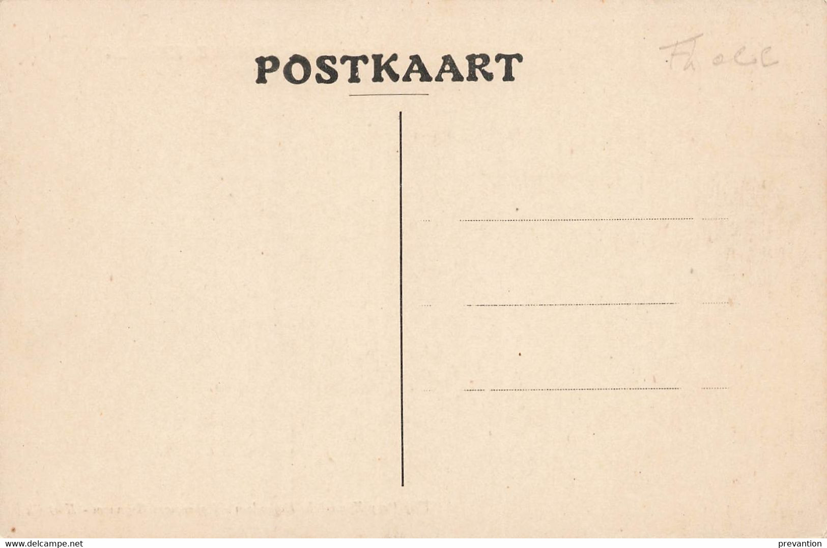 Yperstraat - ZONNEBEKE 1924 - Zonnebeke