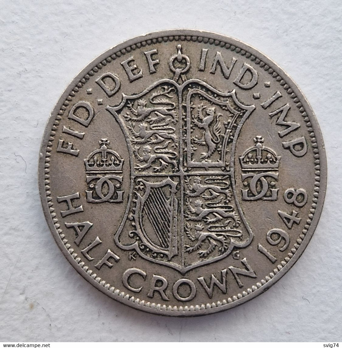 Great Britain - ½ Crown - George VI  - 1948 - K. 1/2 Crown