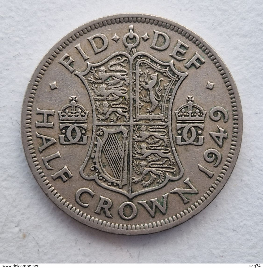 Great Britain - ½ Crown - George VI  - 1949 - K. 1/2 Crown