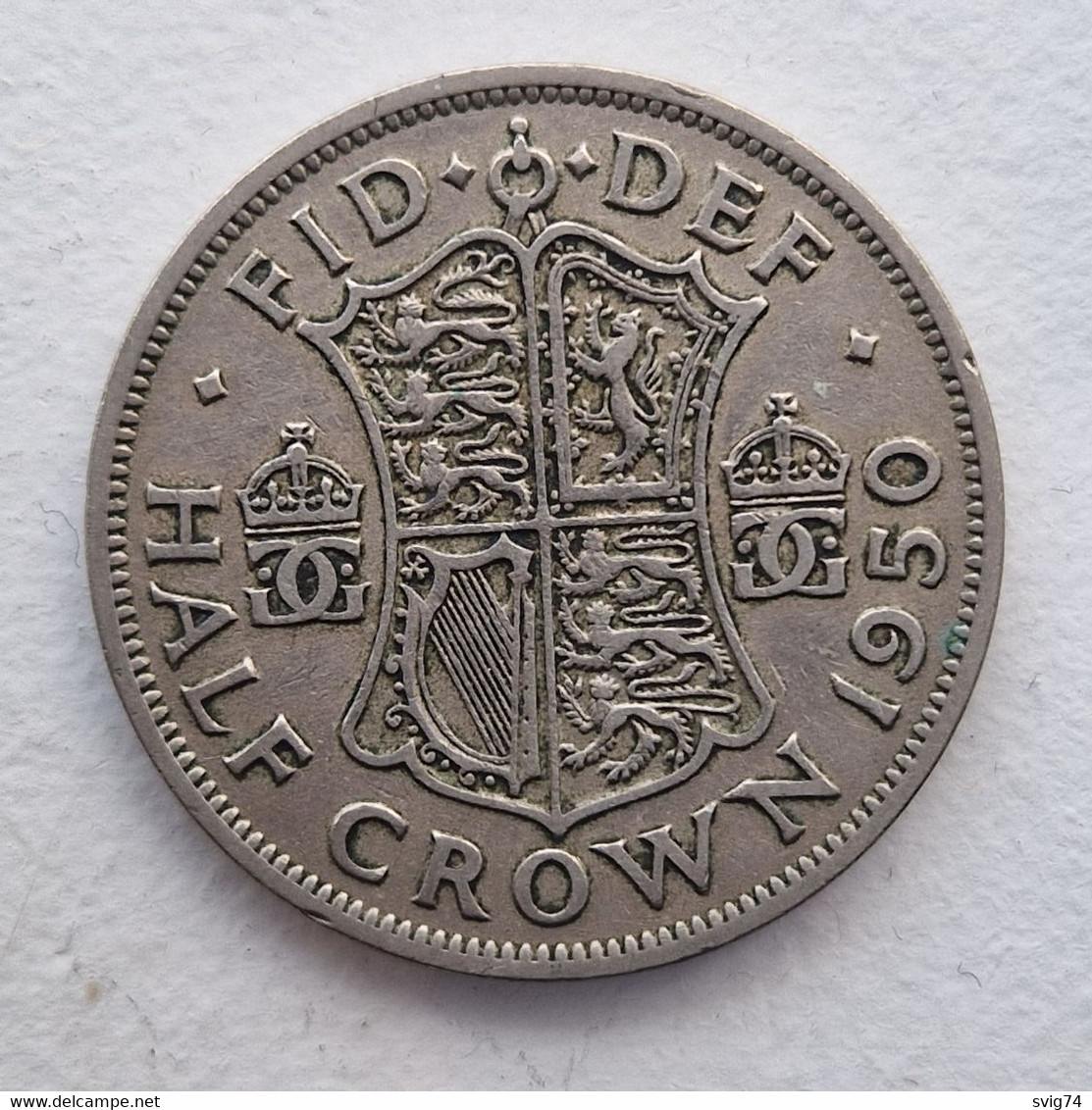 Great Britain - ½ Crown - George VI  - 1950 - K. 1/2 Crown