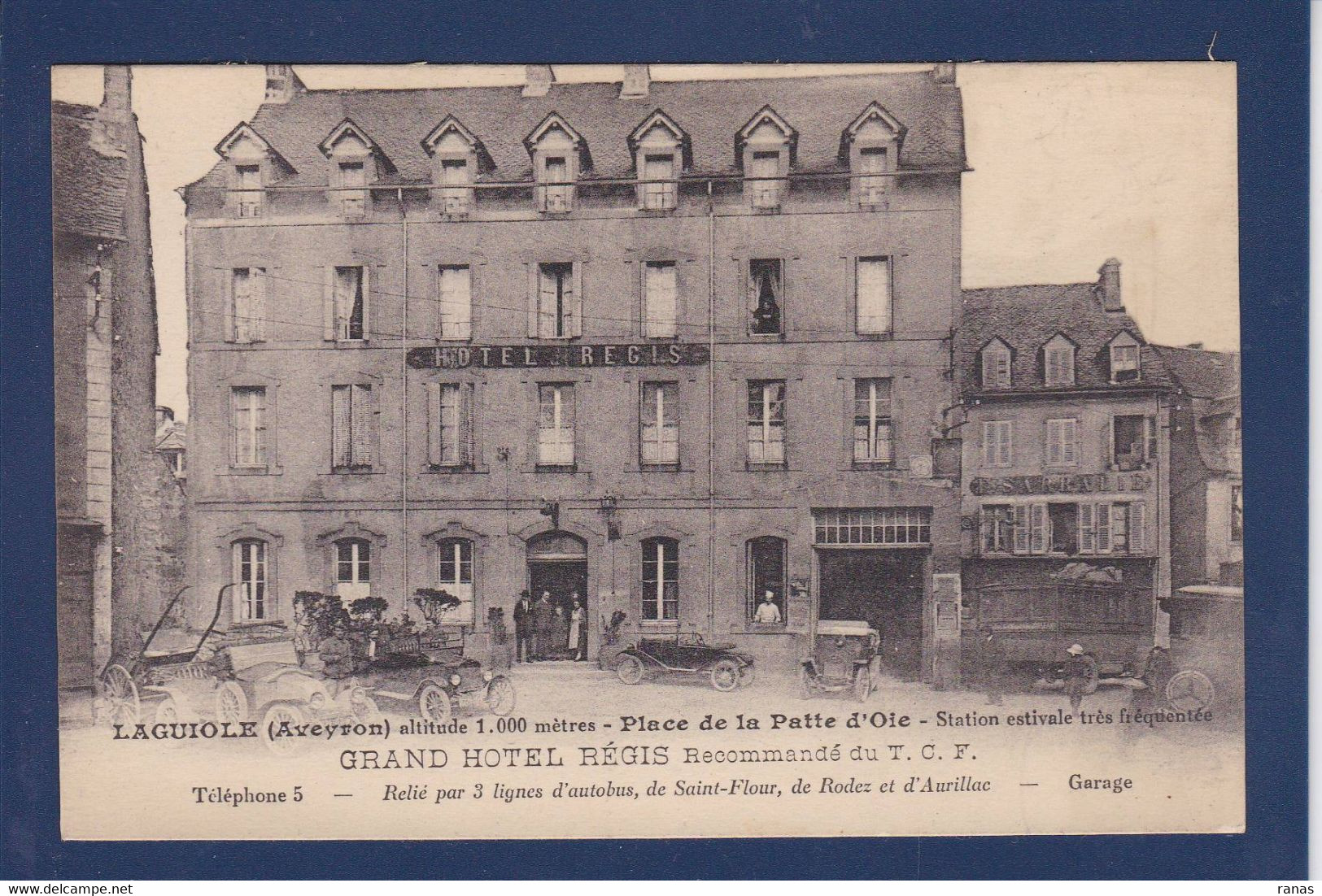 CPA [12] Aveyron > Voir Dos Laguiole Commerce Shop - Laguiole