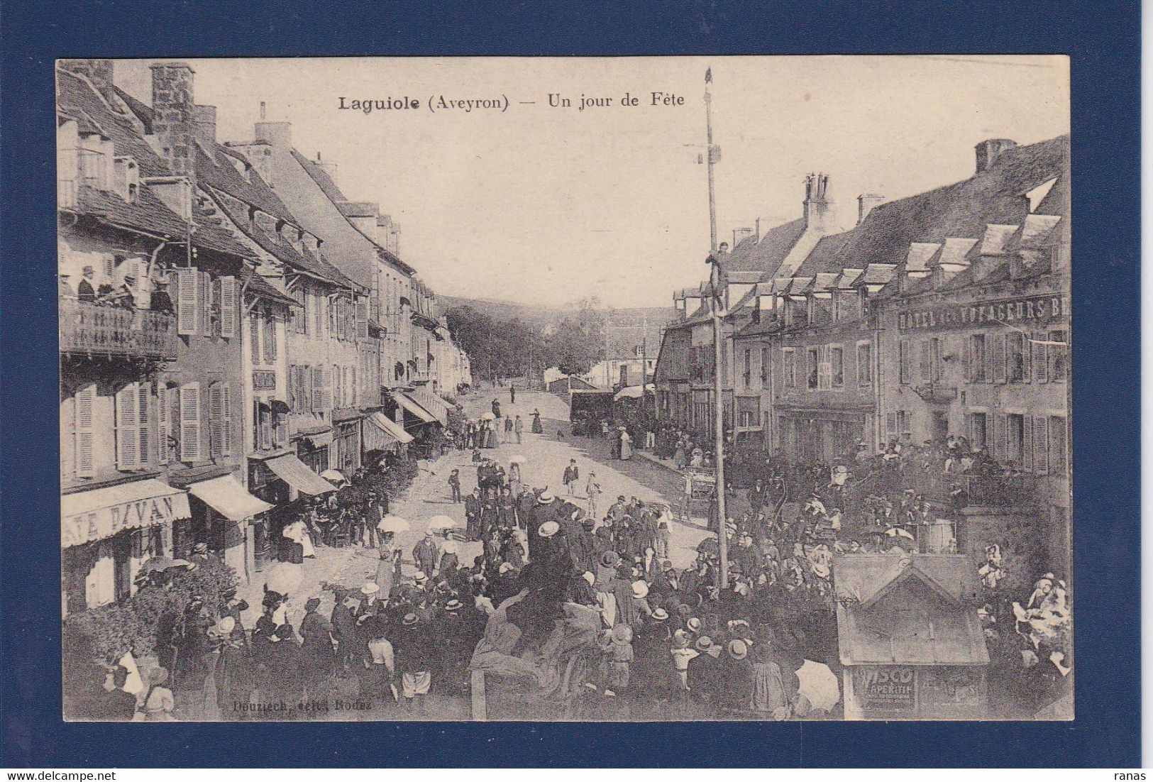 CPA [12] Aveyron > Voir Dos Laguiole Jour De Fête - Laguiole