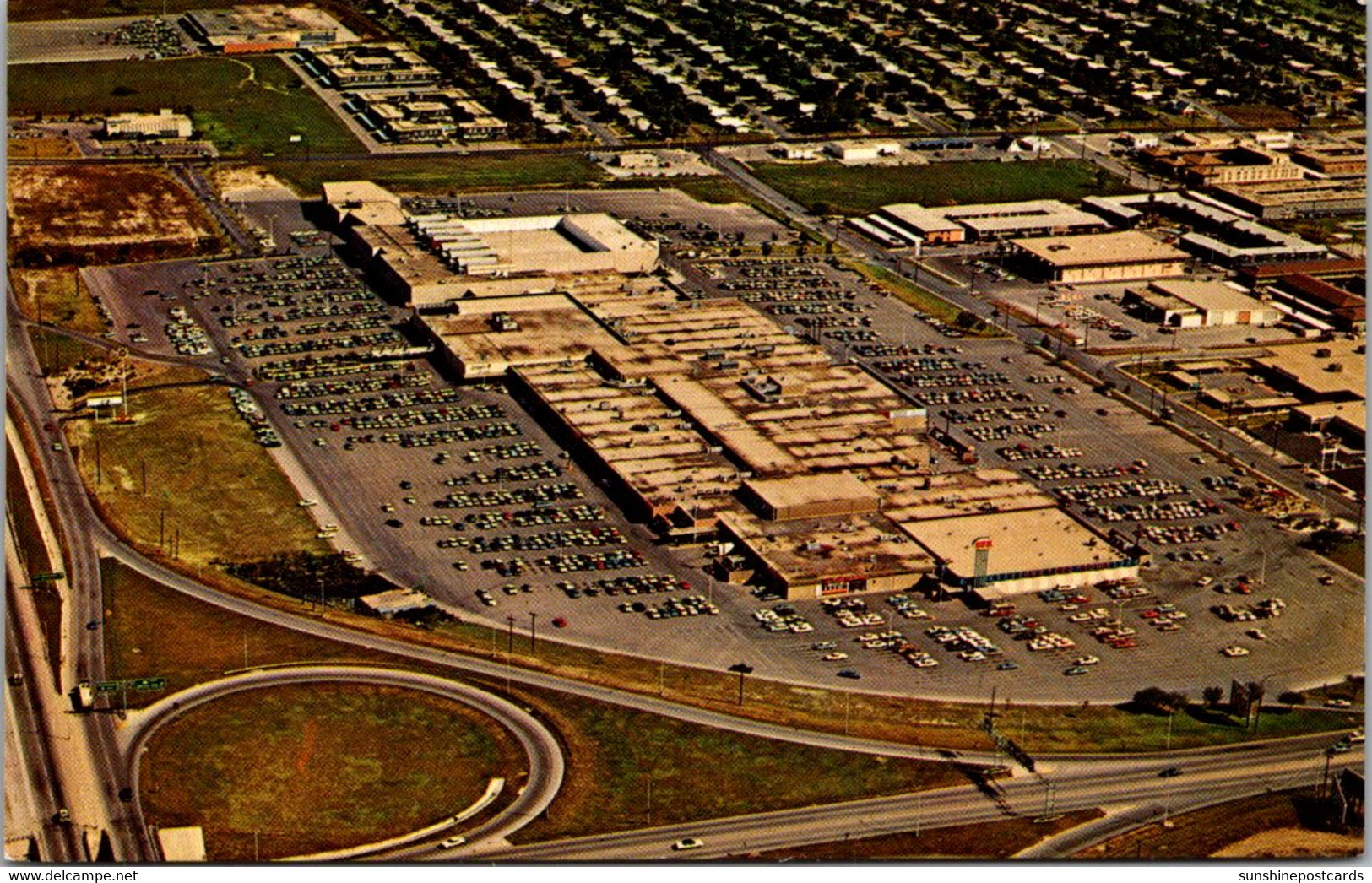 Texas San Antonia Aerial View North Star Mall - San Antonio
