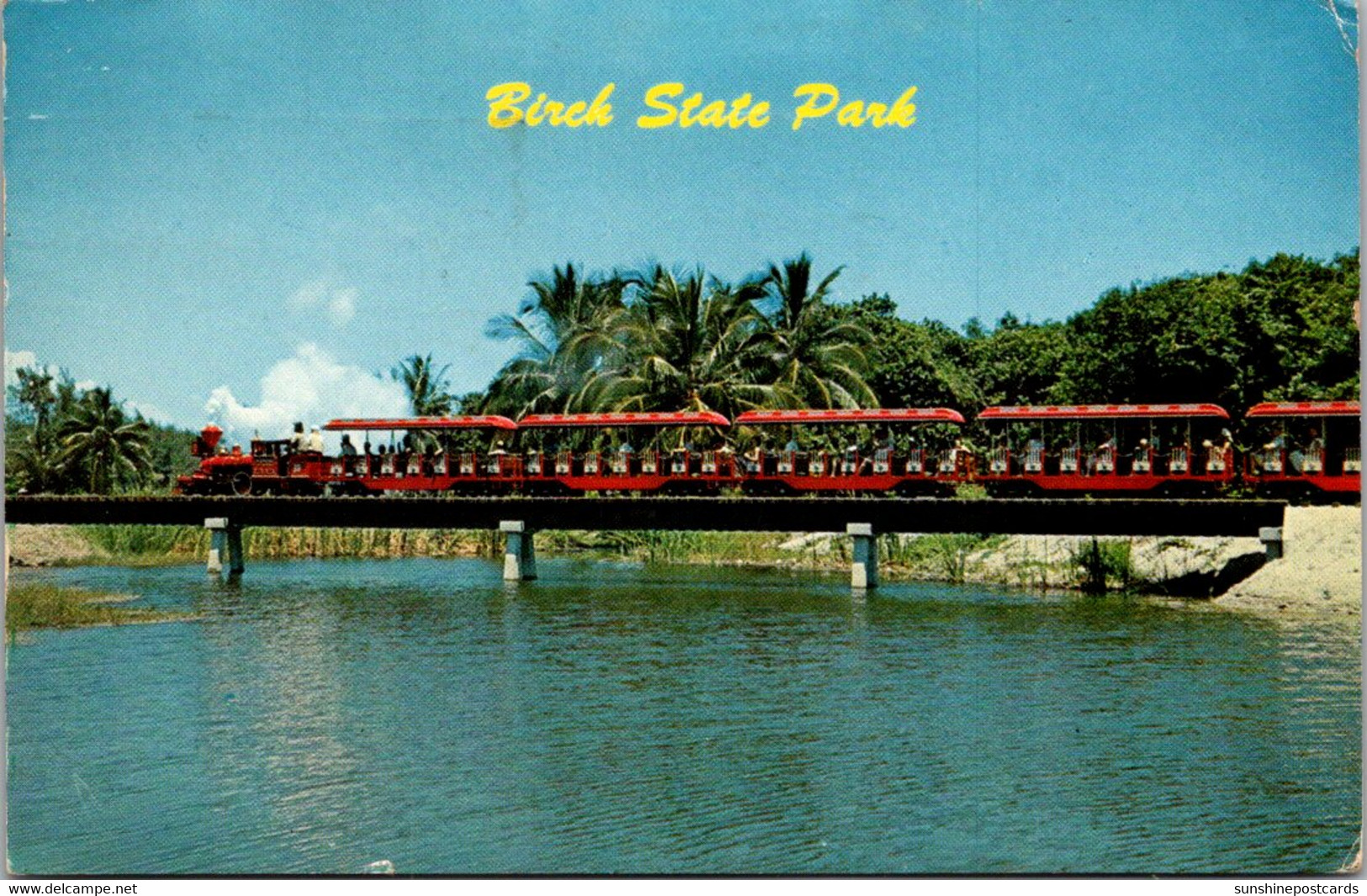 Florida Fort Lauderdale Birch Park Scenic Railroad 1967 - Fort Lauderdale