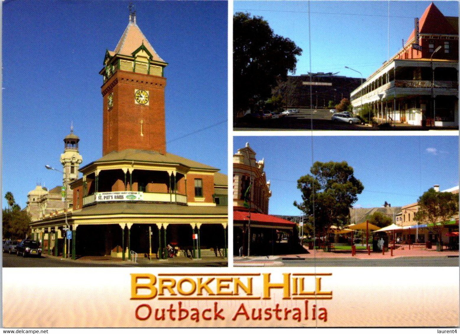 (1 P 38) Australia - NSW - Broken Hill (posted With Flower Stamp) - Broken Hill