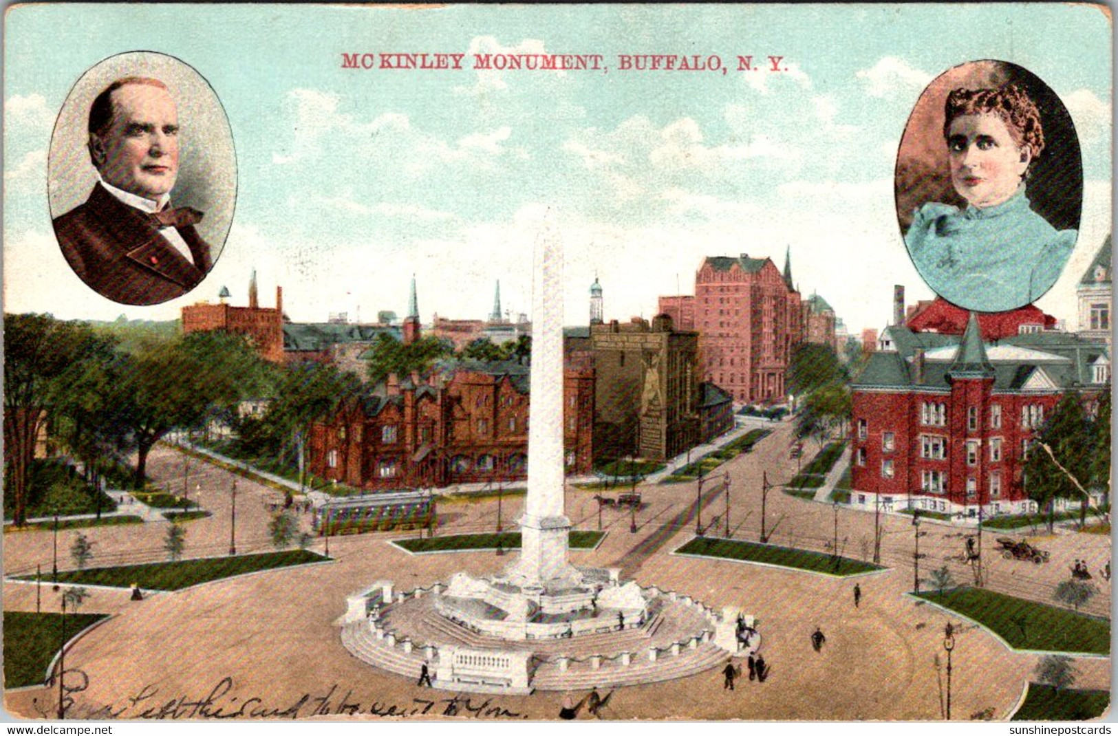 New York Buffalo The McKinley Monument 1909 - Buffalo