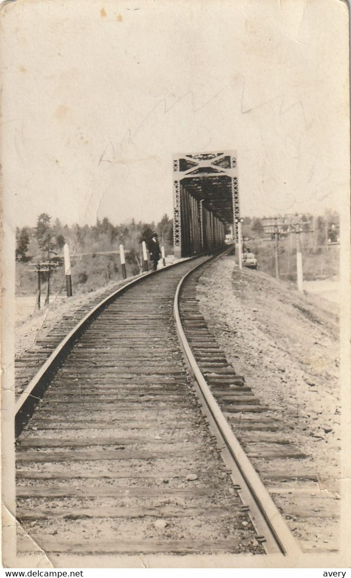 Pont Ferroviare Non Identifiee Unidentified Railway Bridge - Ouvrages D'Art